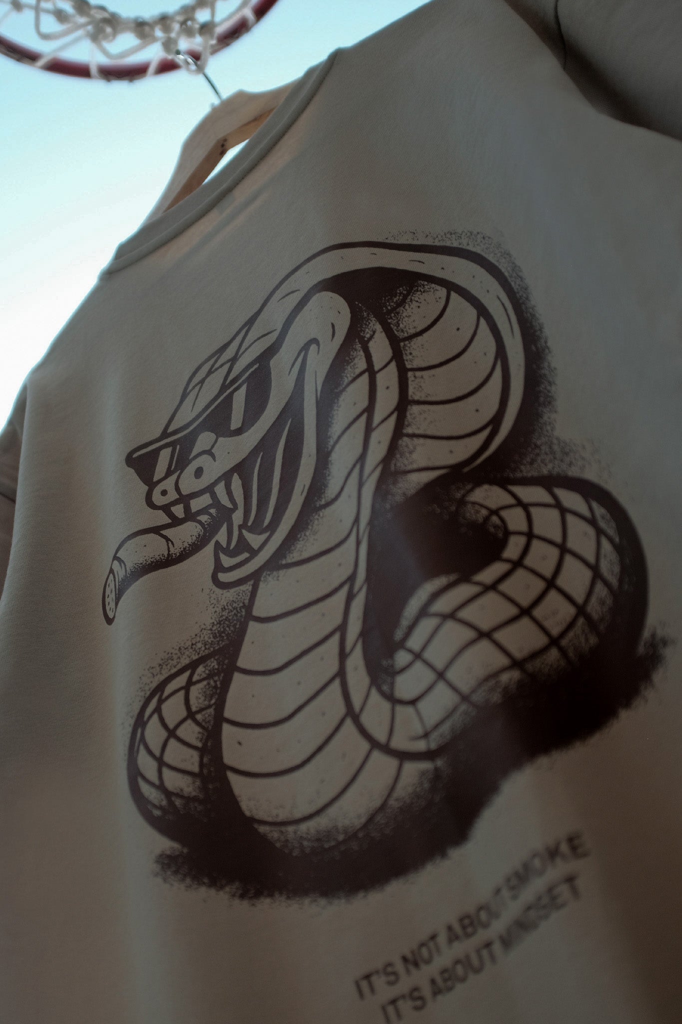 The Snake Smokes Tee