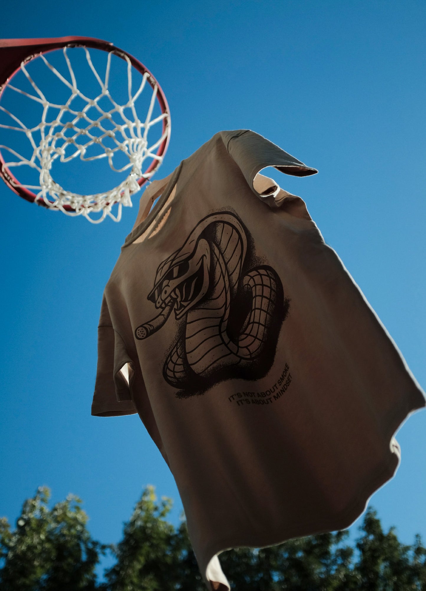 The Snake Smokes Tee